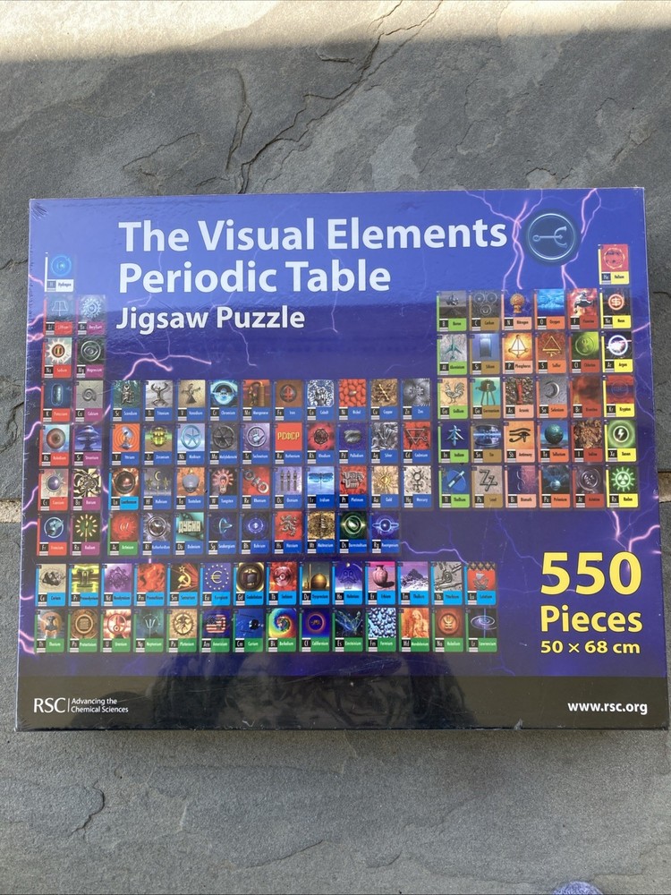 Visual Elements Jigsaw ~ 550 Pc ~ NEW/SEALED