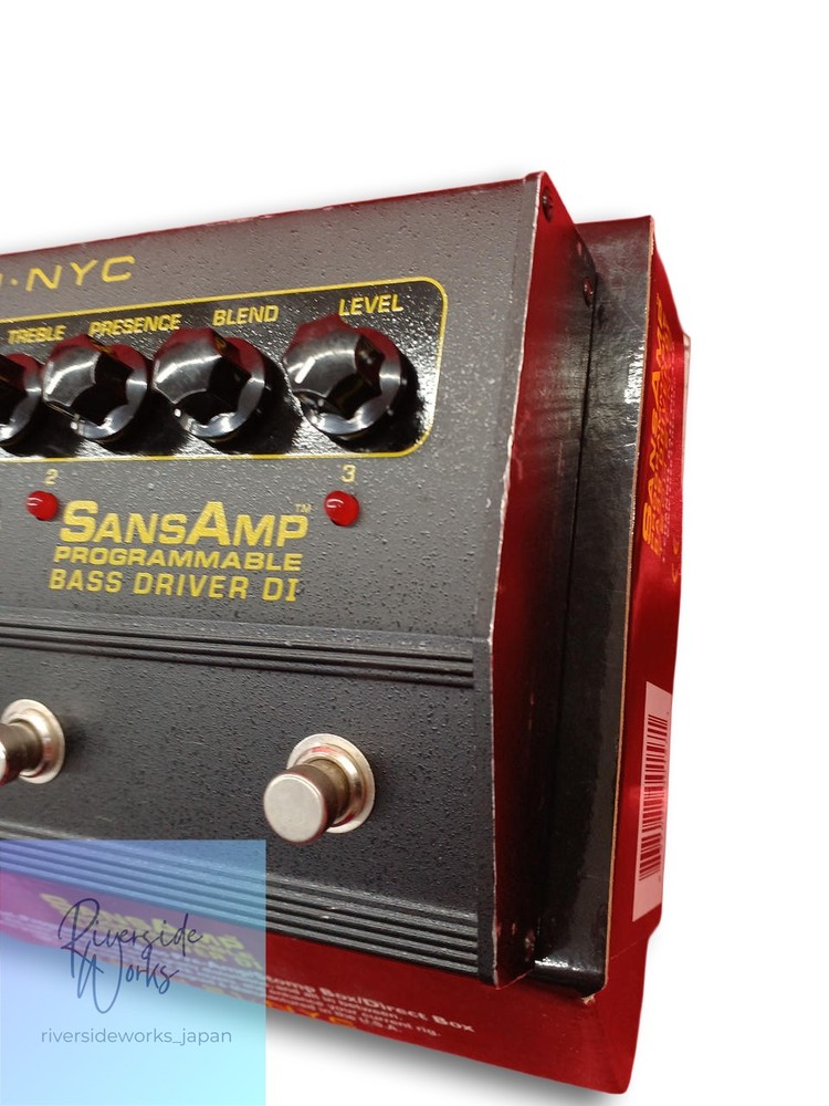 Tech 21 NYC SansAmp Programmable Bass Driver JP