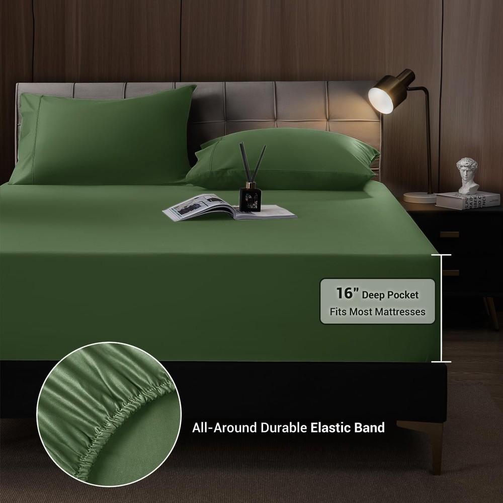 Quadruple-Set King Size Bedding Set, Cooling Sheets