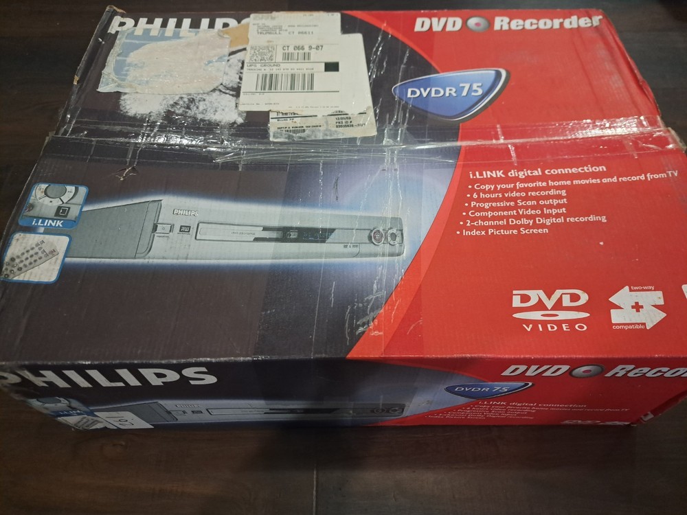 Philips DVDR75/17 Progressive Scan DVD Recorder