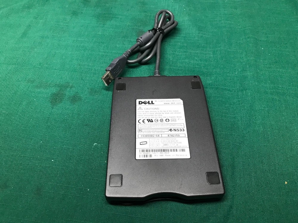 Dell USB External Floppy Drive Module Model FD-05PUB PC Laptop Windows Portable
