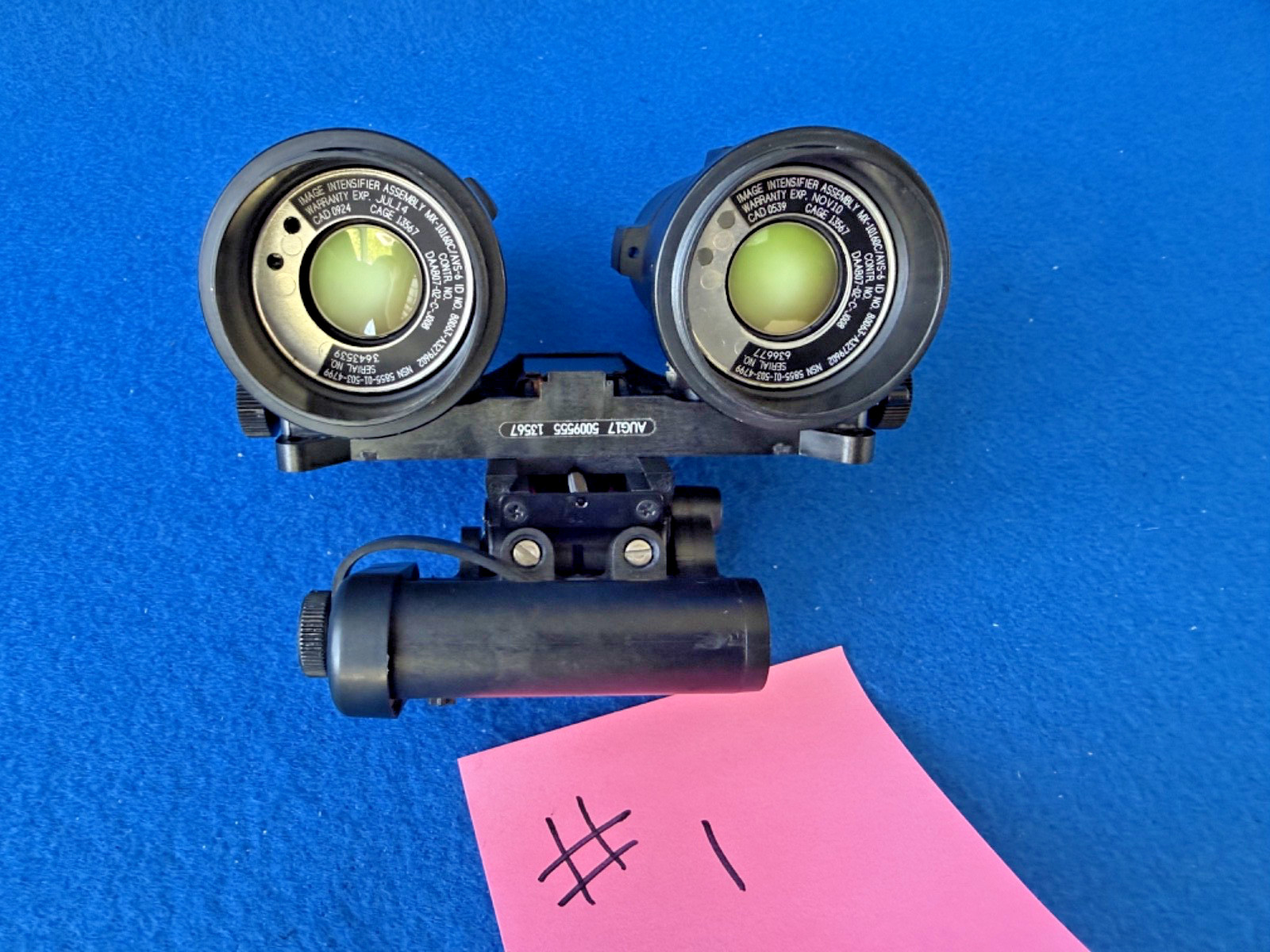 ANVIS 9 AN/AVS-9 Night Vision Goggles NVG OMNI VII TUBES #1