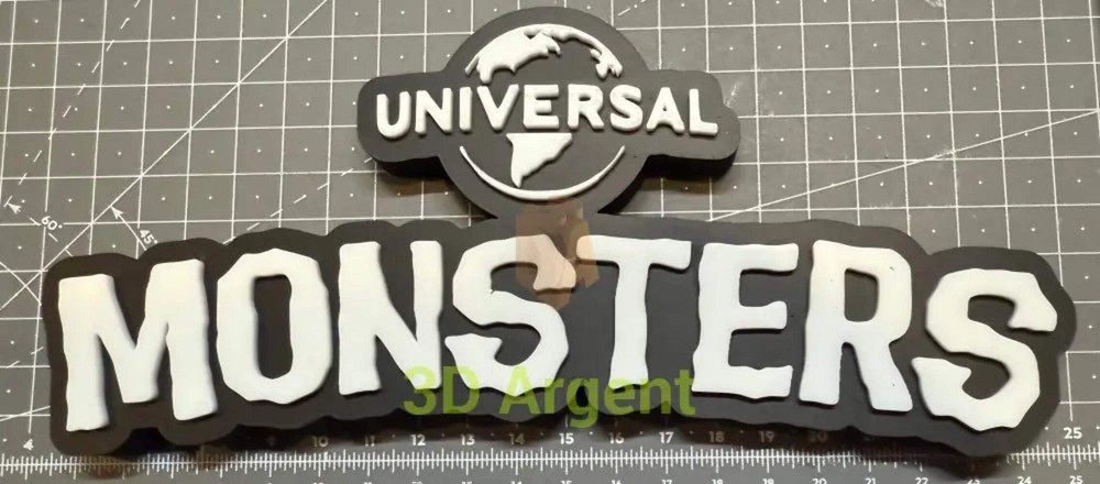 Universal Monsters - 3D Printed Sign Stand