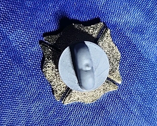 FIREFIGHTER SUPPORT ENAMEL LAPEL PIN