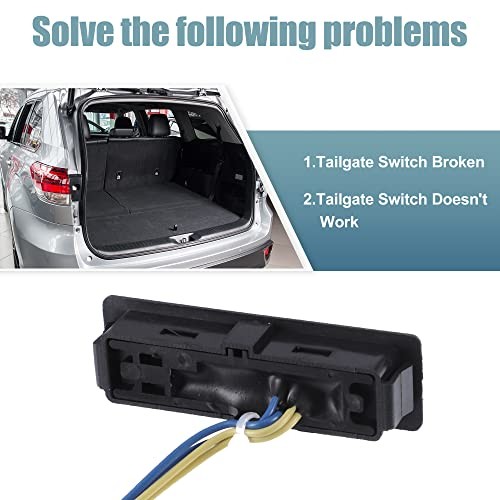 Rear Trunk Tailgate Switch for Nissan Rogue 2017-2022, Push Button Actuator,