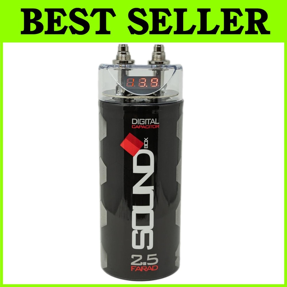 High-Performance Car Audio Capacitor - 2.5F