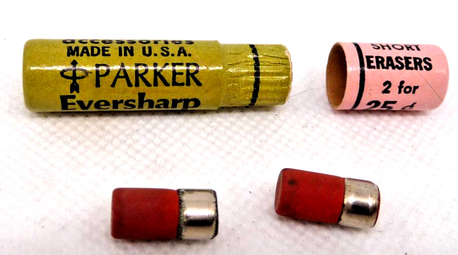 Parker Vintage Vac and 51 short Pencil Eraser--