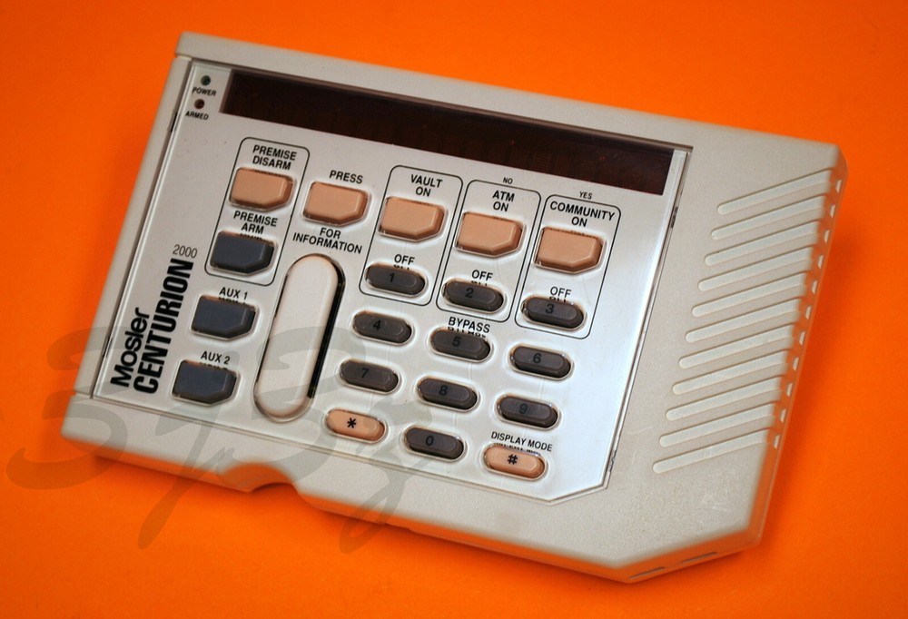 Mosler Centurion 2000 Keypad