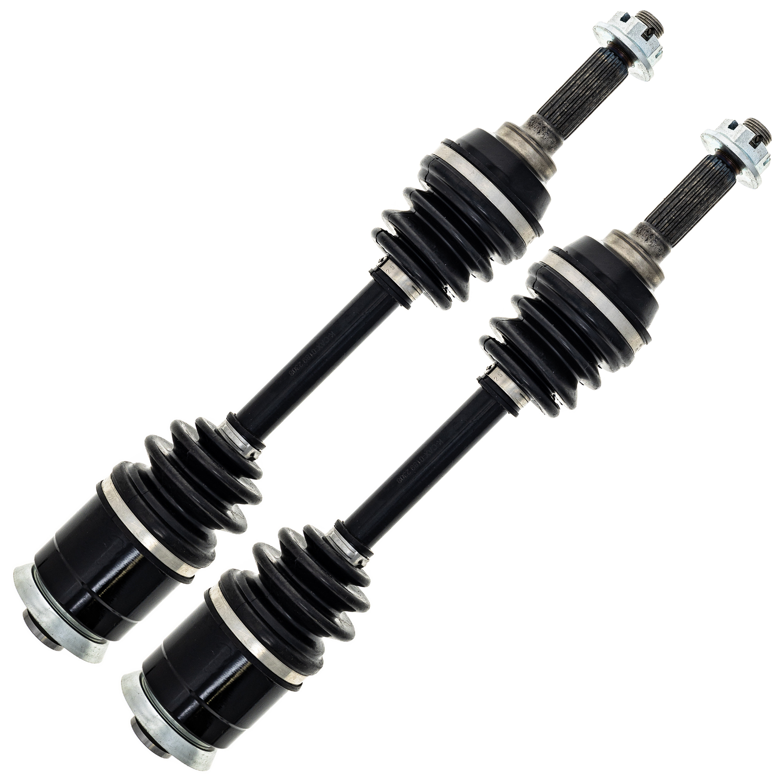 NICHE Front Drive Shaft CV Axle for Suzuki Quadrunner 500 54901-09F11 2 Pack
