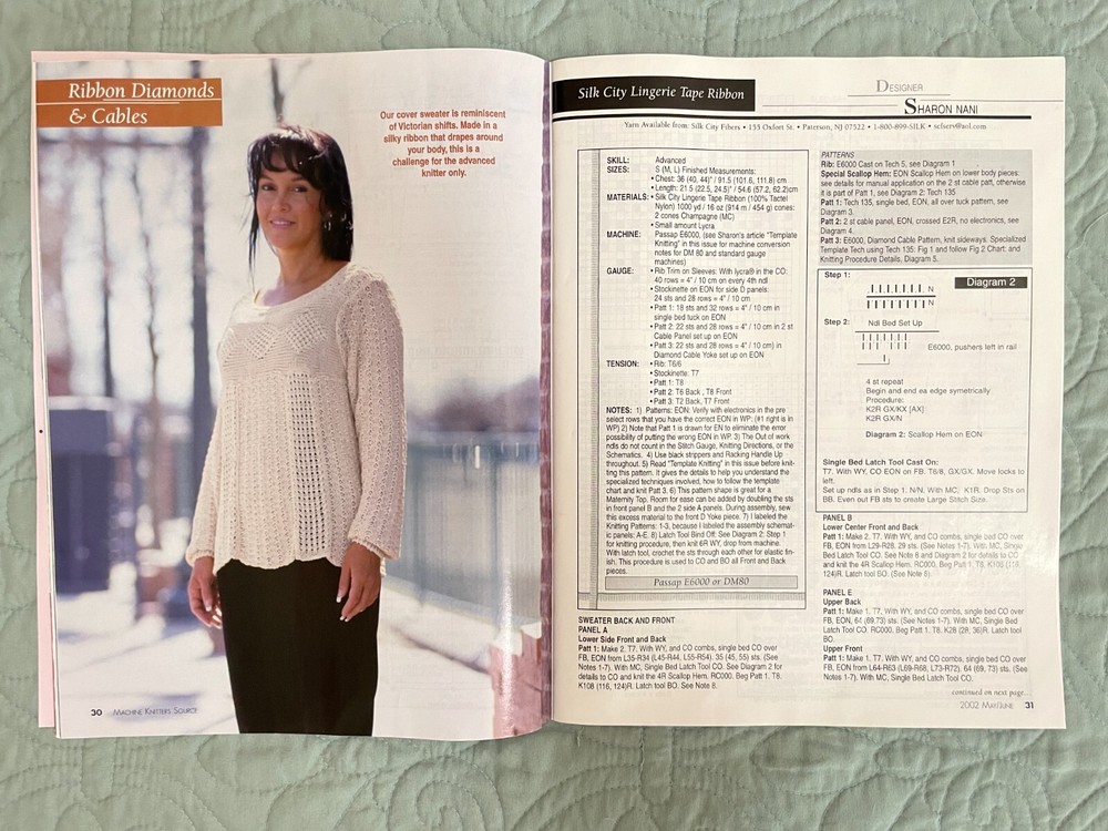 Machine Knitter Source - Complete Set, 2002- 4 magazines!