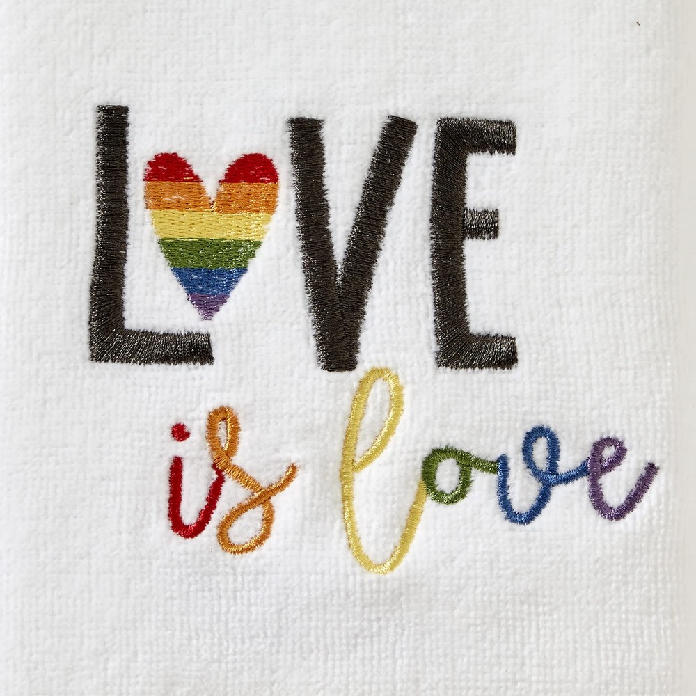 Love Hand Towel Set 25" x 16" 2 Count