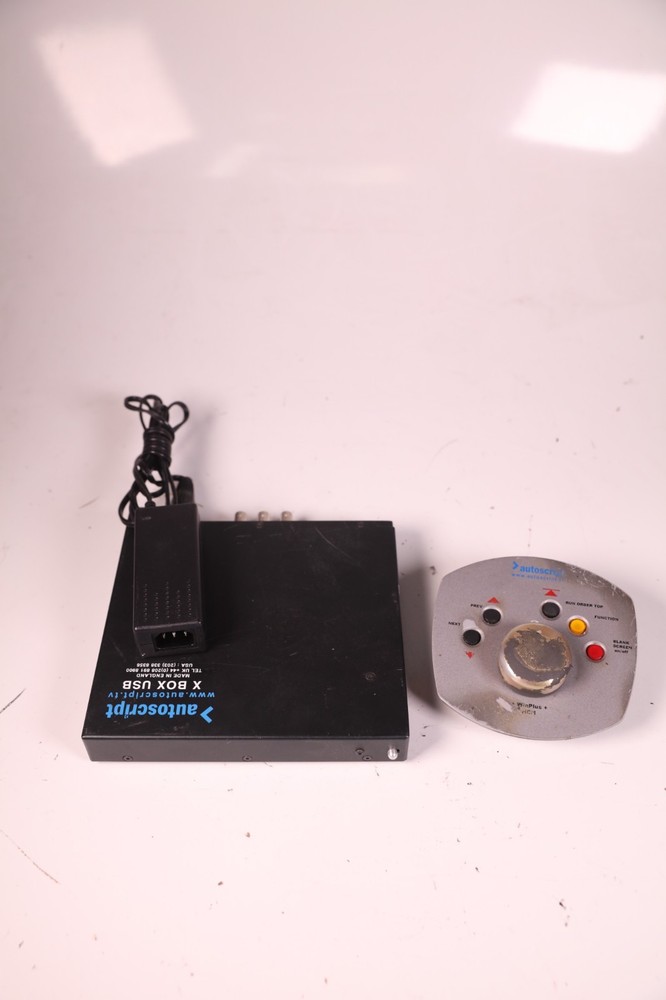 Autoscript WinPlus XBox USB Prompter Device w/ Hand Control, Power Supply