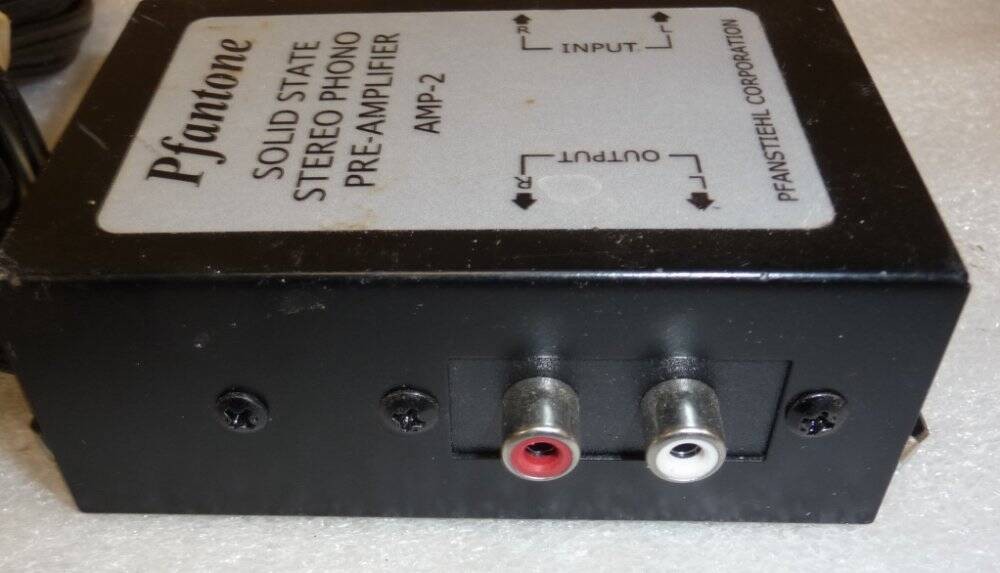 Vintage Phantone Solid State Stereo Phono Pre-Amplifier AMP-2 Turntable Pre Amp