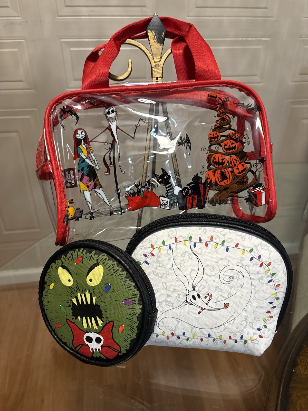 Brand New The Nightmare Before Christmas makeup bag & coin purse