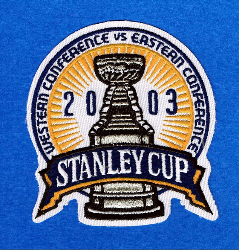 2003 STANLEY CUP FINALS NHL JERSEY PATCH