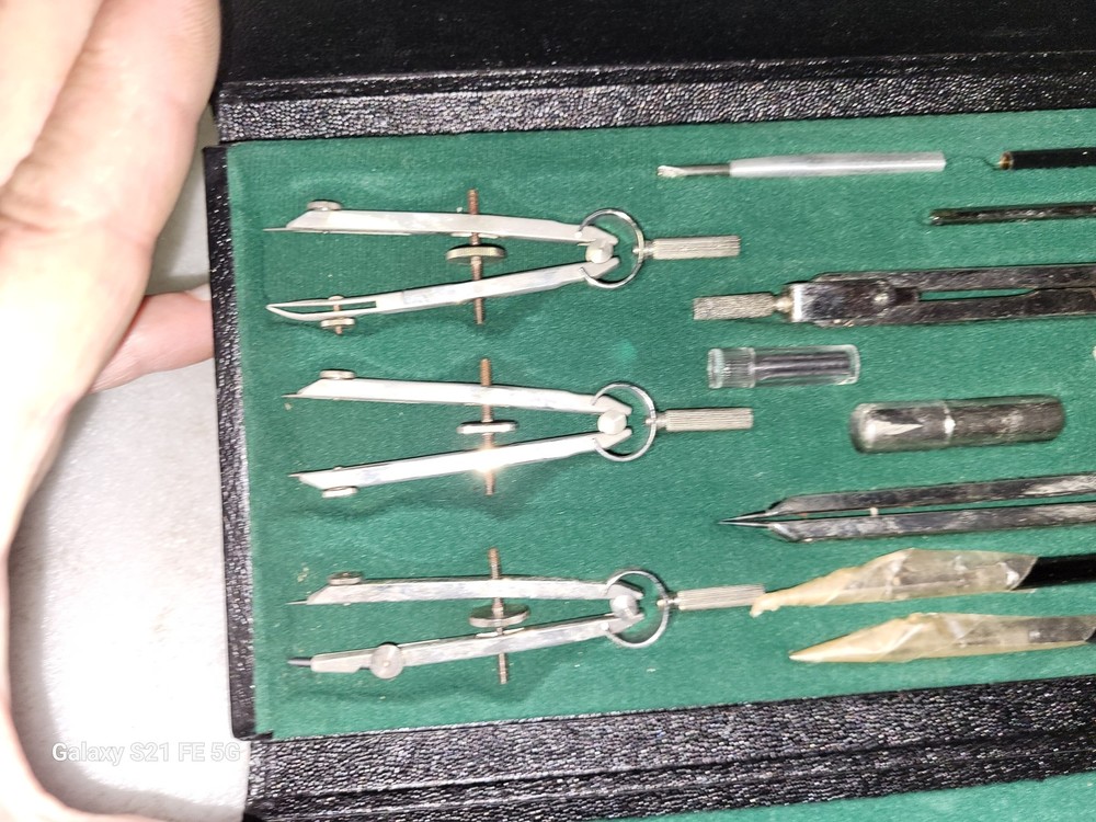 Vintage Tacro Drafting Engineering Set 2230 Unused in Case