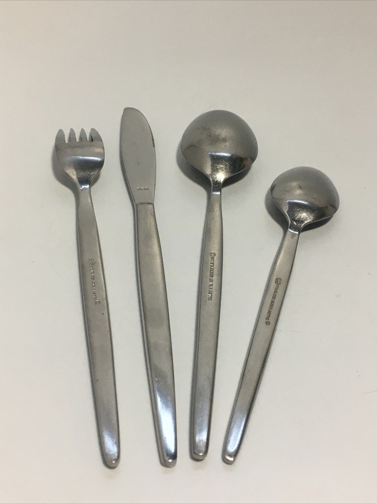 SRI Stanley Roberts ASTRO Stainless Japan Flatware Place Setting 4pc Dinner Fork