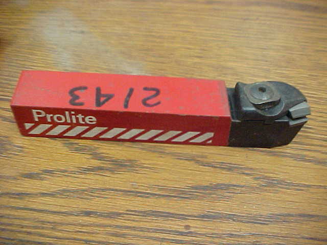 Prolite Indexable Tip Toolholder Type 2143 -Metal Lathe NOS
