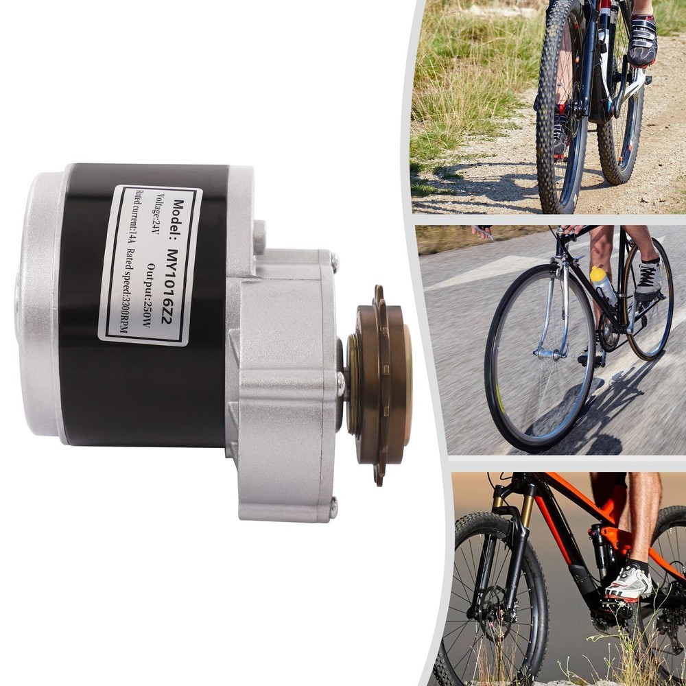 Electric Conversion Kit E-Bike Modification Kit with LED Display 24V 250W