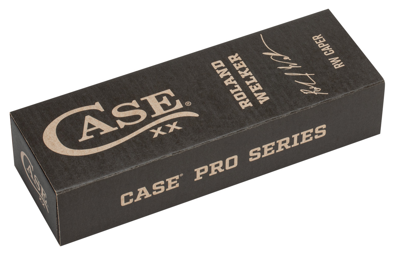 Case XX Knives RW Caper Roland Welker Tan Micarta Carbon Steel 50629 Fixed Blade
