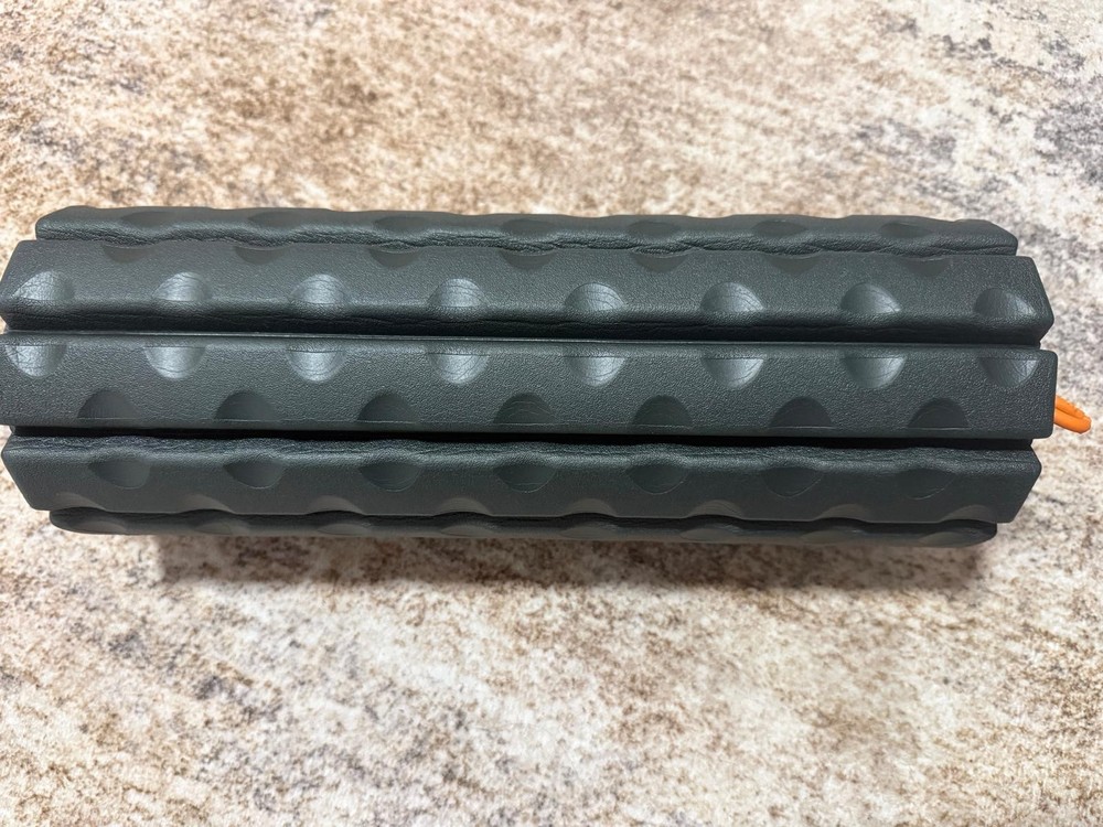 Brazyn Morph Foam Roller Collapsible Travel Stretch Workout 14" Alpha Midnight