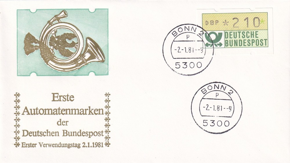 ⭐ 1981 Bonn Germany - First Day cover FDC - Ersttagsbrief ⭐ E476