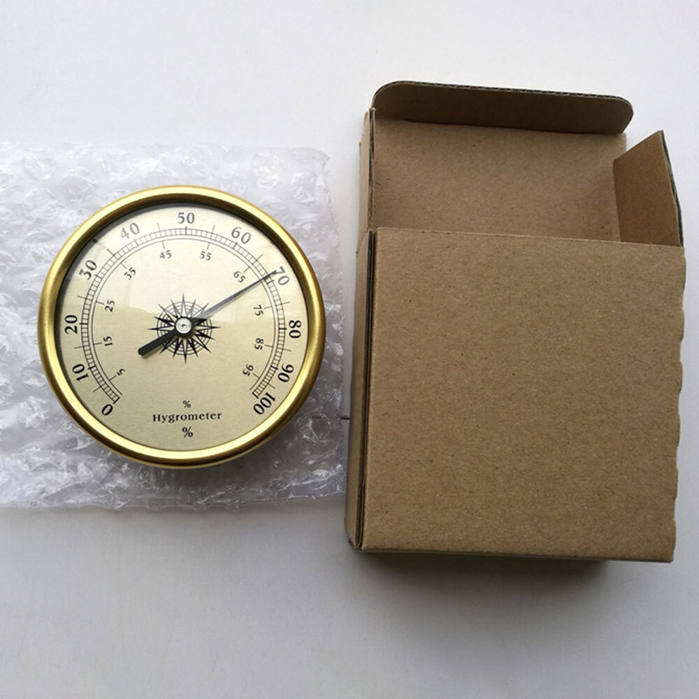 1PCS Portable Accurate Analog Hygrometer Humidity Meter Indoor Outdoor USAA++