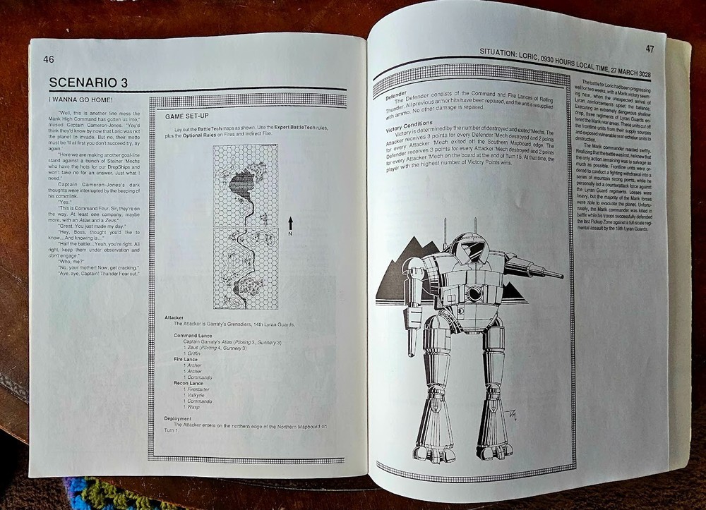 FASA Battletech Rolling Thunder 1651 VG 1988