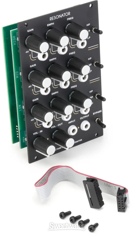 Tiptop Audio Resonator VCA Resonator Eurorack Module