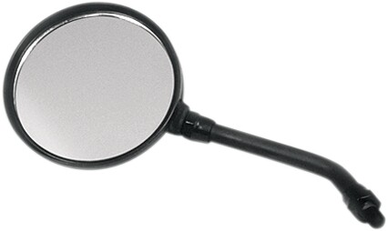Emgo Universal Round Mirror 5in. Short Stem - 10mm Thread - Either 20-29605