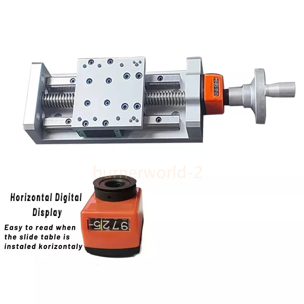 Manual Linear Sliding Table Module T-shaped Screw Self-locking Digital XY Axis