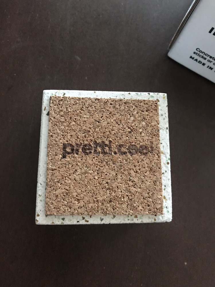 Pretti.Cool Square Incense Holder WHITE