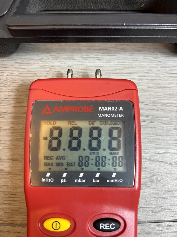 Amprobe MAN02A Differential Pressure Manometer