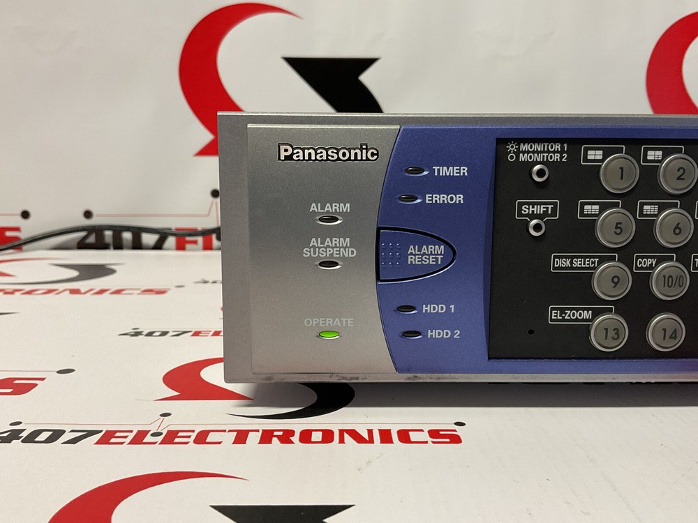Panasonic Digital Disk Rec (WJ-HD316A) & Panasonic System Controller (WV-CU360C)