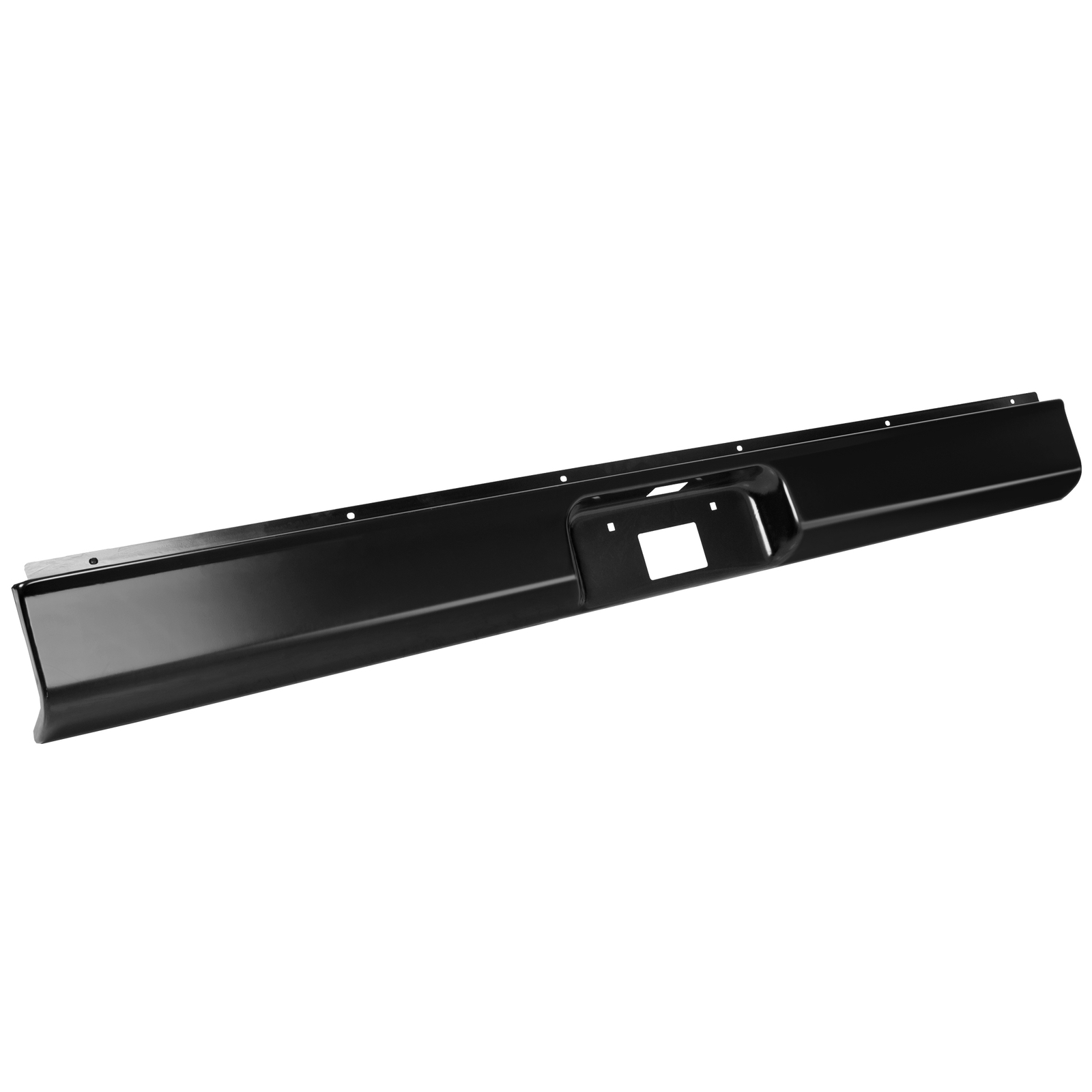 Rear Bumper Roll Pan w/LED Light & Screws For 1973-1987 Chevy C10 C20 Fleetside