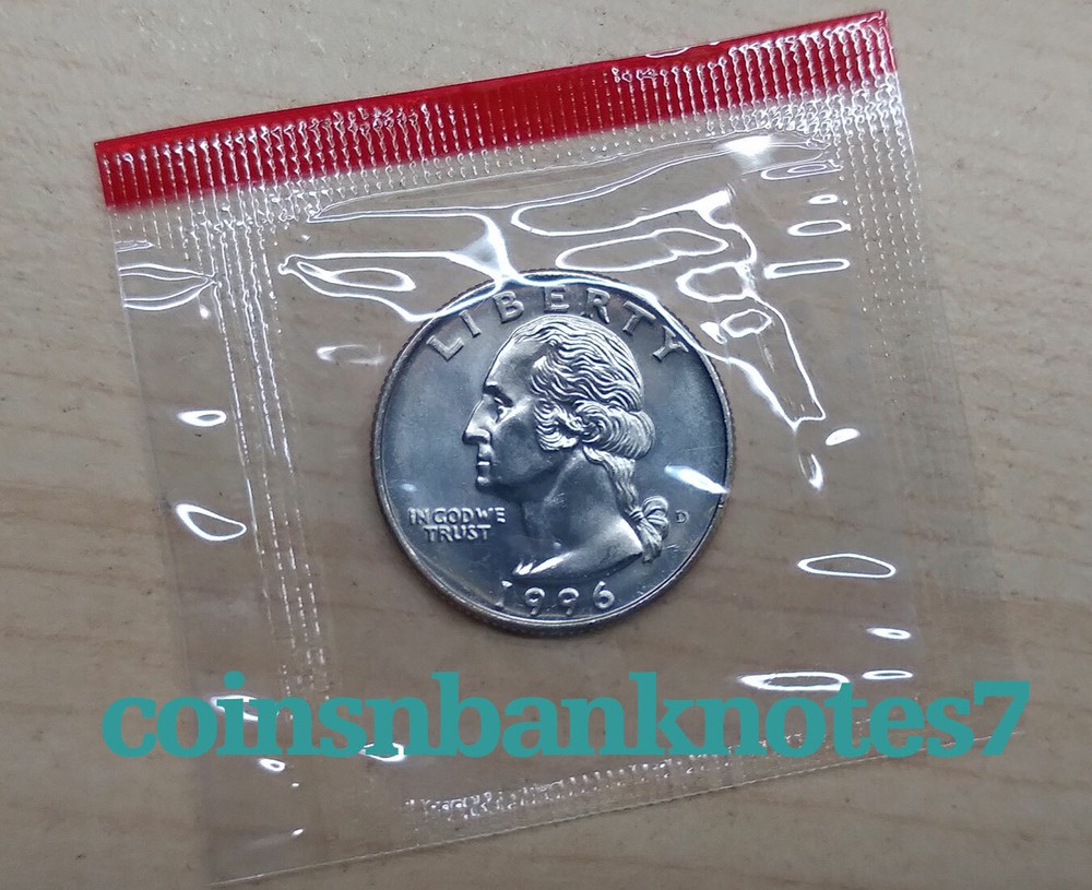 1996-D & P Washington Quarter BU Set