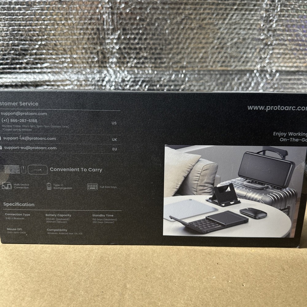 Wireless Keyboard Foldable (XKMO1)- Used