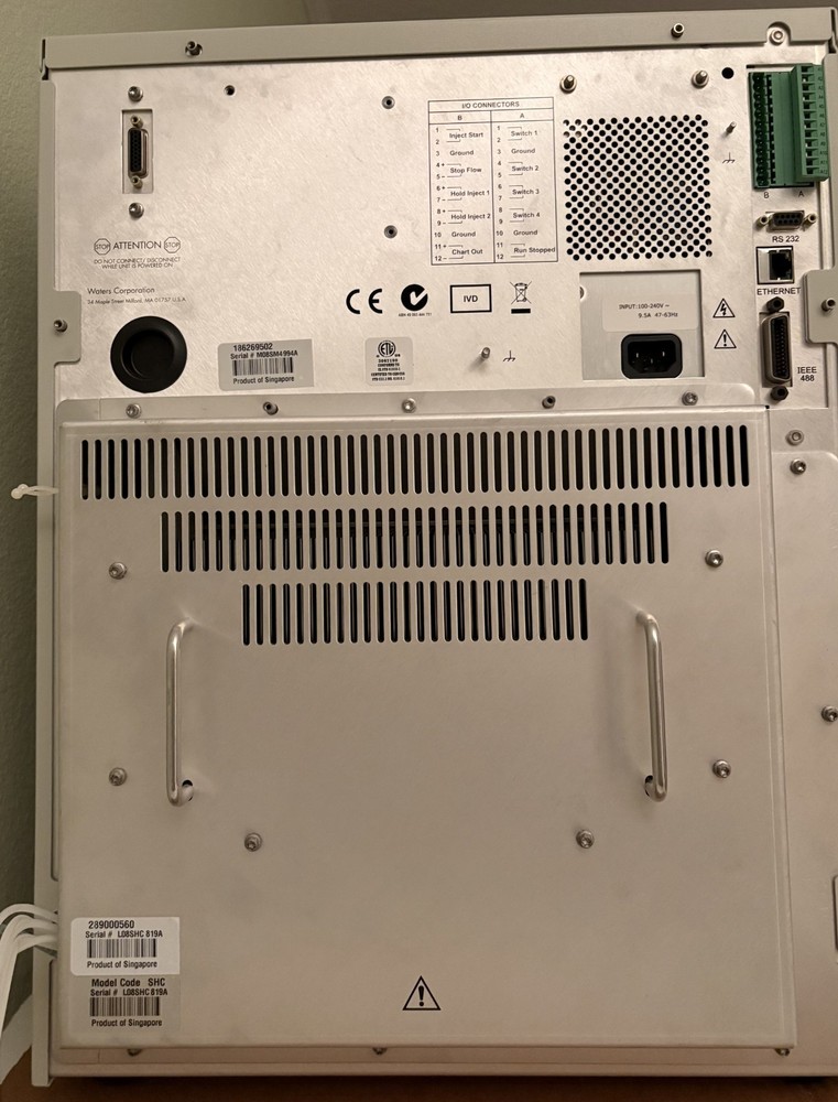 Waters HPLC System with e2695 Separations Module 2475 Fluorescence and 2998 PDA