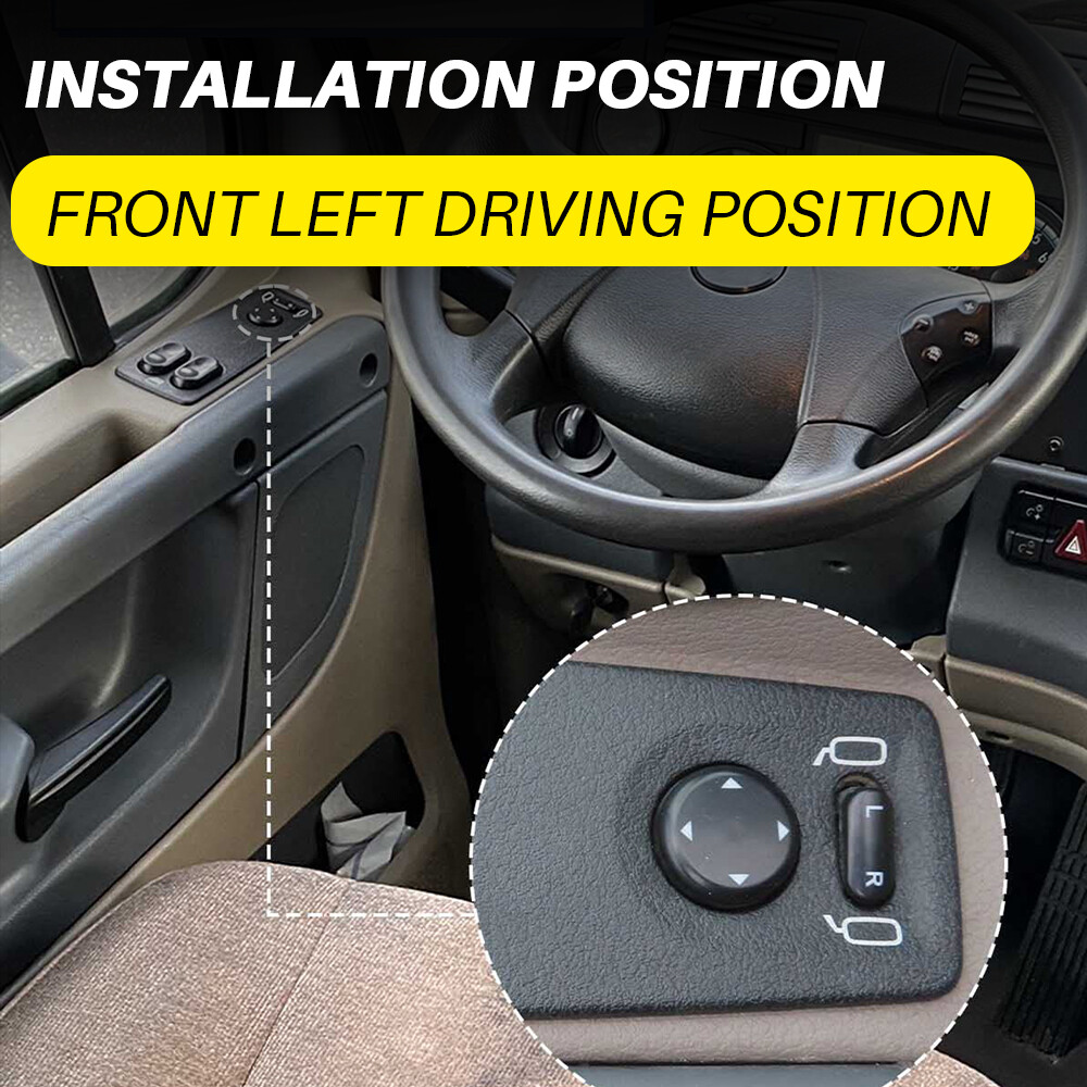 Left Driver Power Mirror Switch Control Fits for 2008-2017 Freightliner Cascadia