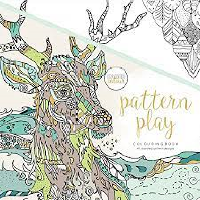 Kaiser Colour PATTERN PLAY COLORING BOOKS 40 DESIGNS