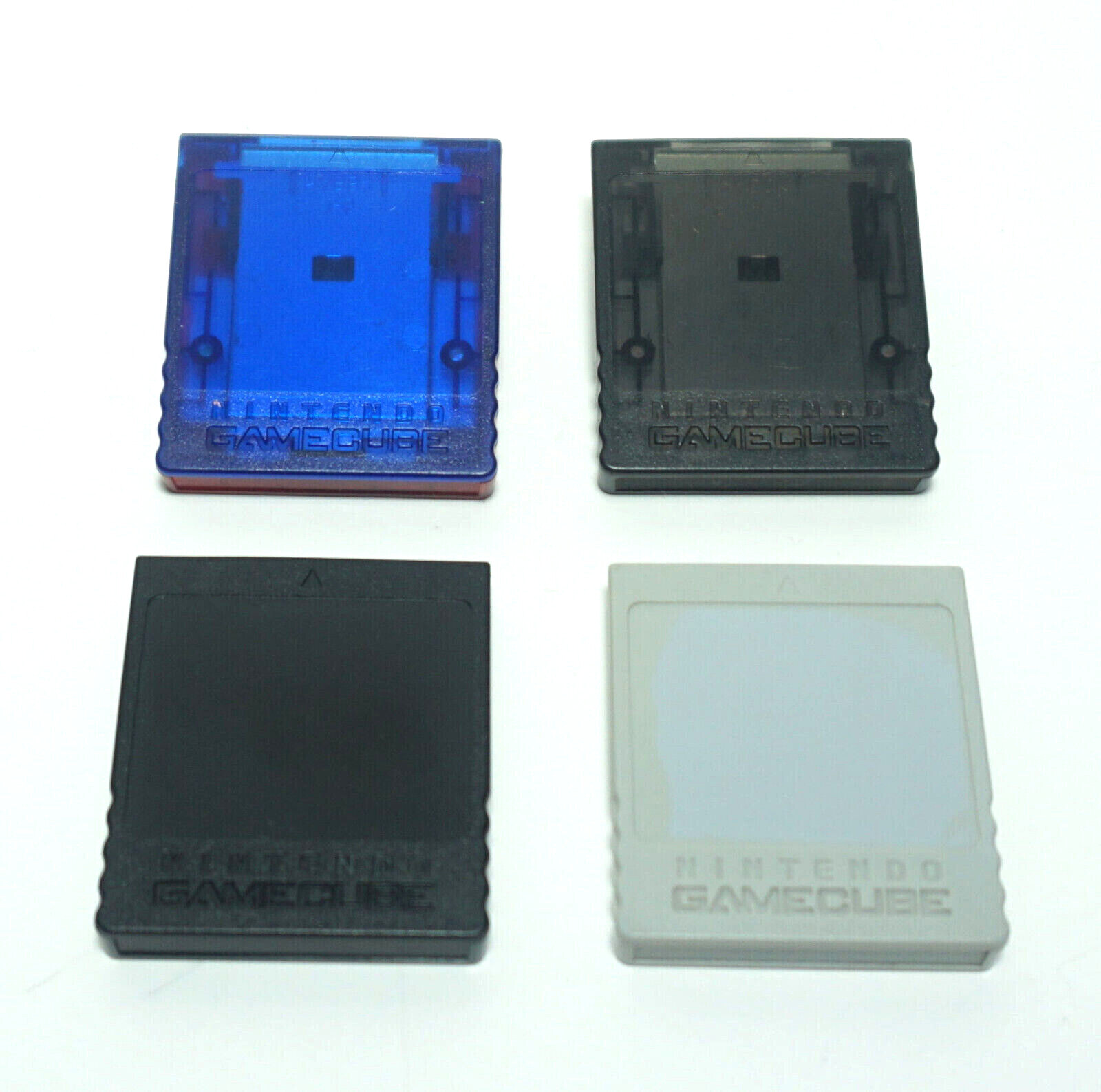 Nintendo Gamecube Memory Card Official OEM 59 251 Block Black Gray - You Pick