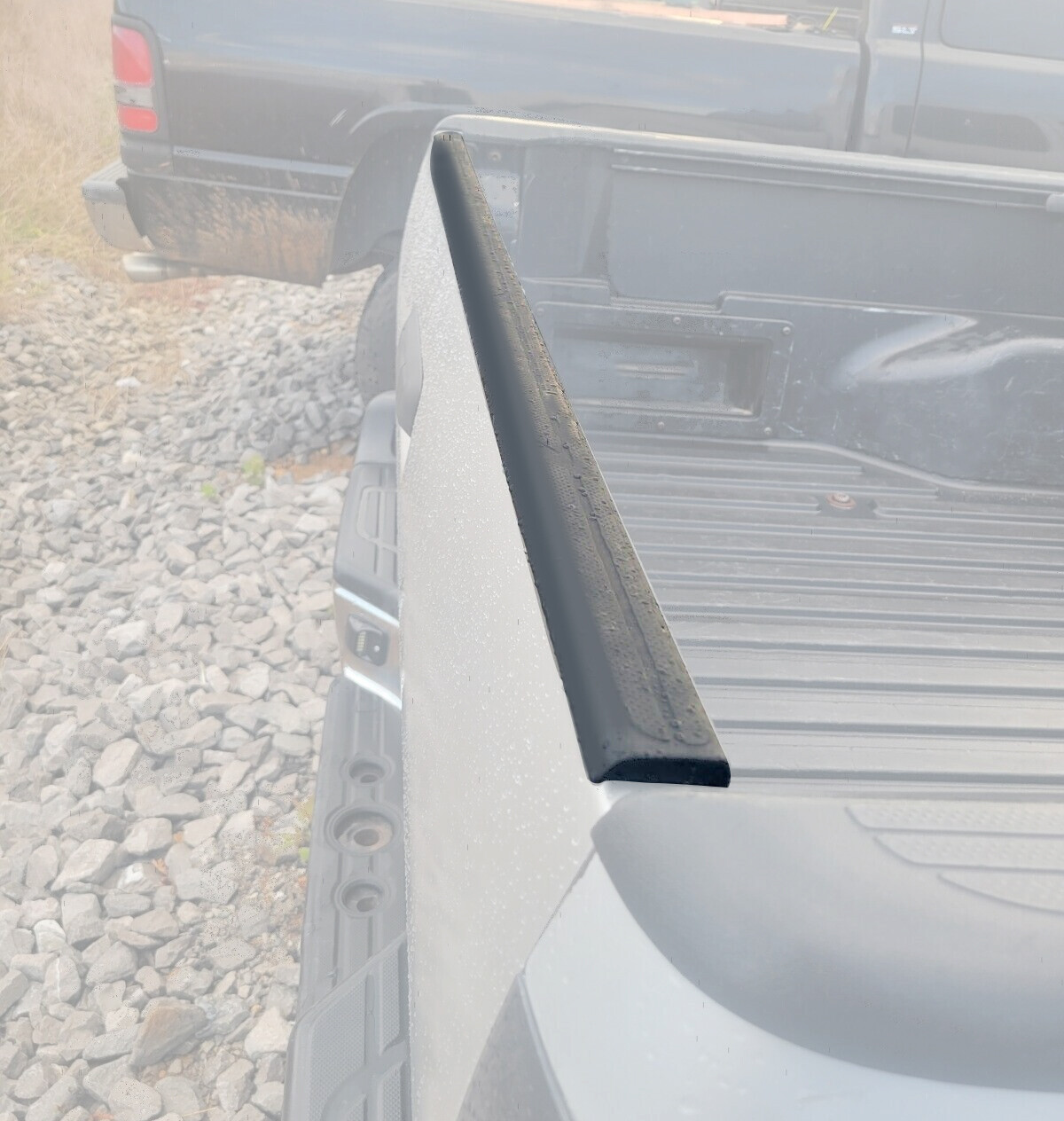 For Toyota Tacoma 2005-2015 Tailgate Protector Top Upper Molding Cap Spoiler