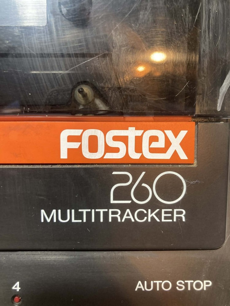 Fostex 260 Multitracker Cassette Mixer Recorder, 4-Channel, fully functional