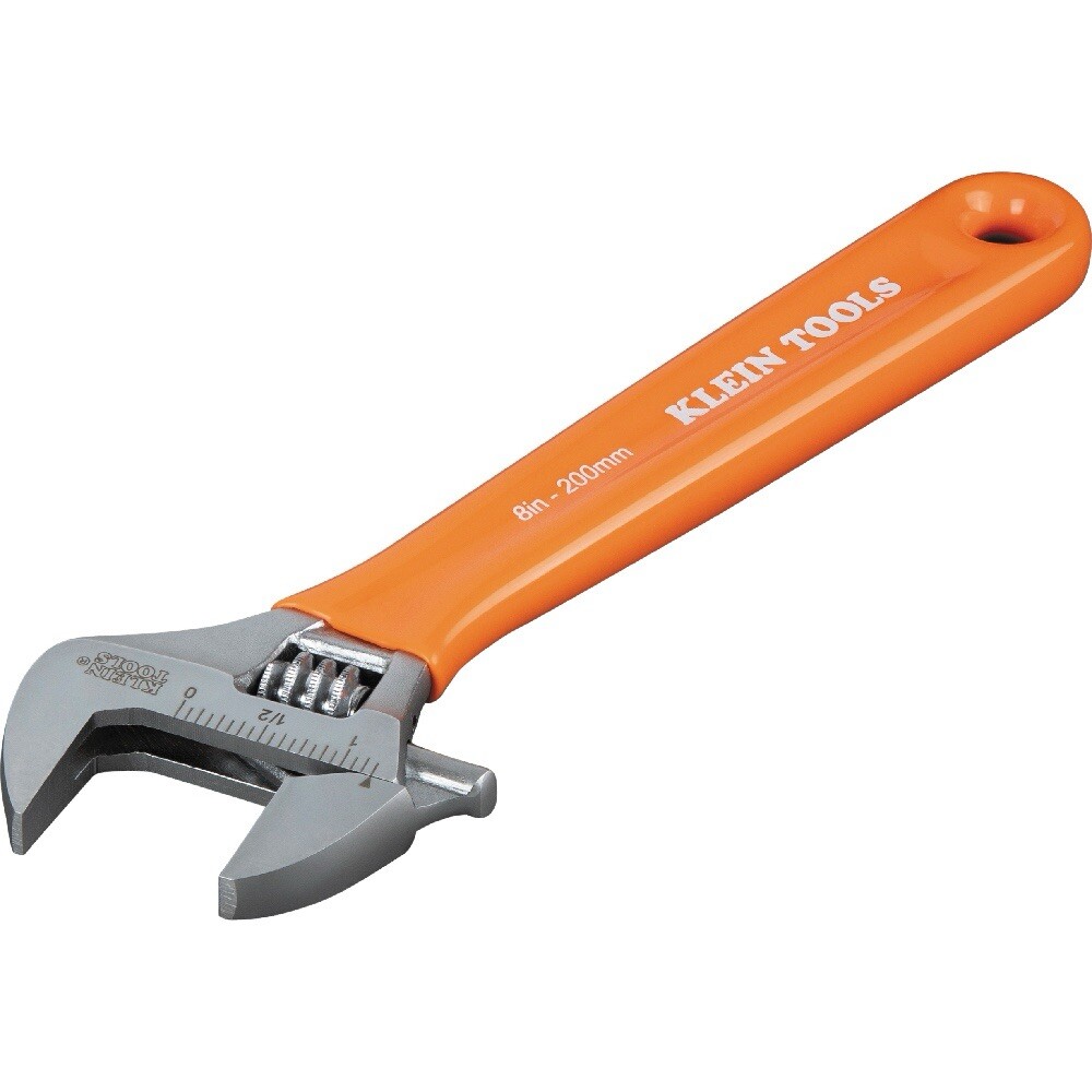 Klein Tools O5076 Extra-Capacity Adjustable Wrench, 6.5-Inch