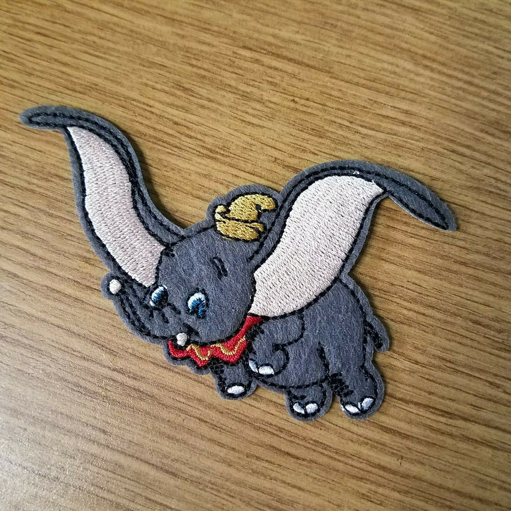 Dumbo Flying Elphant Patch 4 inches wide