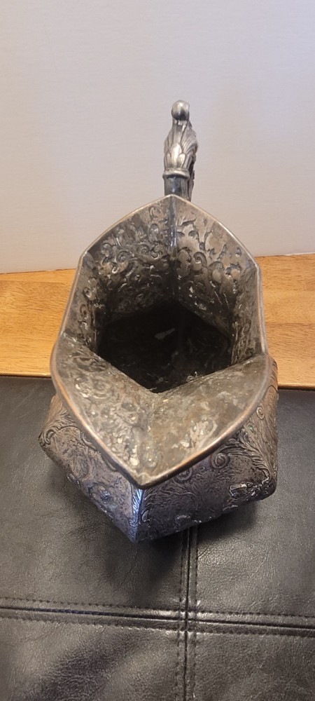 c1900 Antique E.G. Webster & Son Silverplate Repousse Water Pitcher