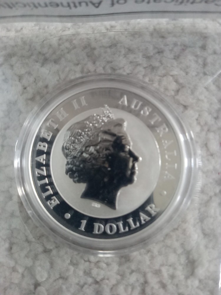 2017 Australia Silver 1 Oz $ Wedge Tailed Eagle Uncirculated!!!