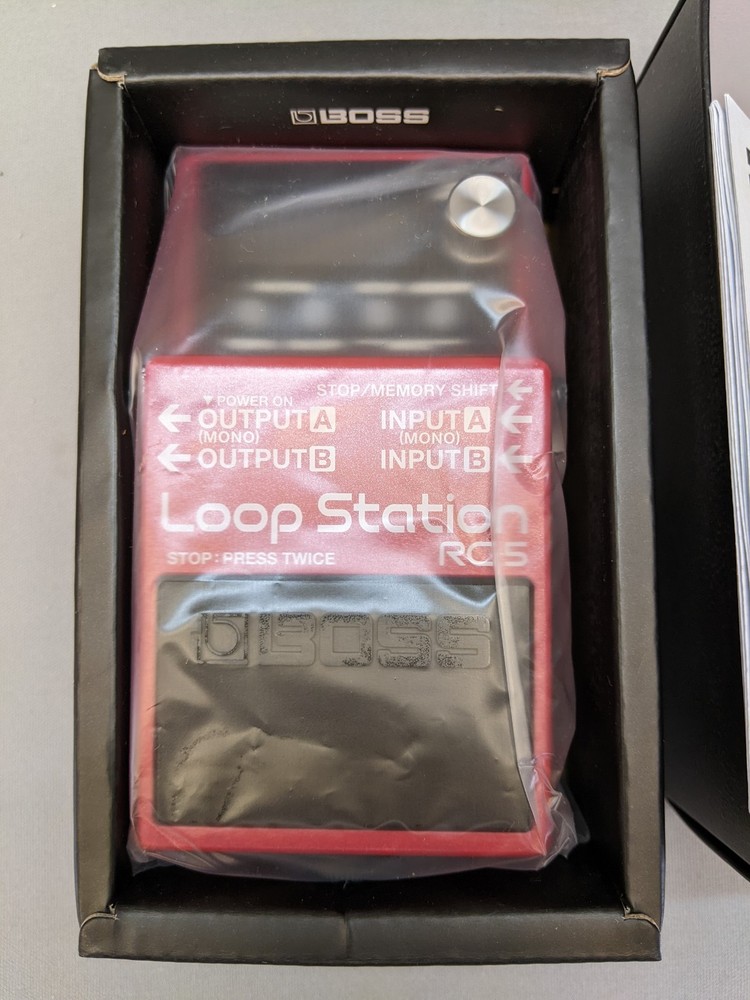 Boss RC-5 Loop Station Looper Effects Pedal Signal Processor, New