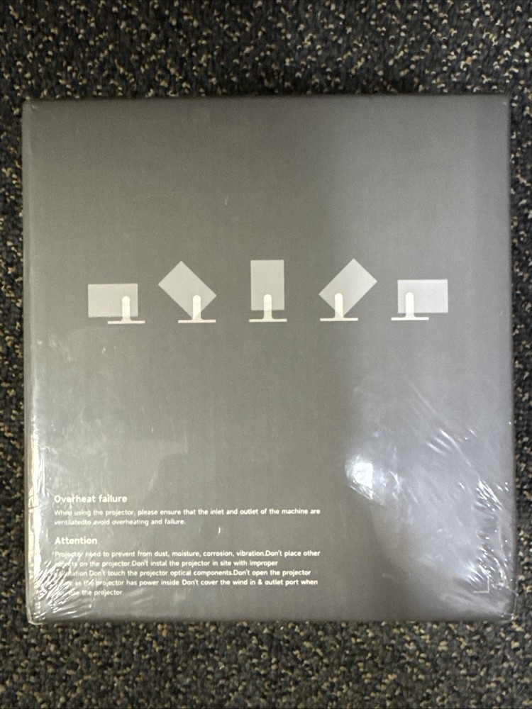 Wowlimk Mini Projector Black