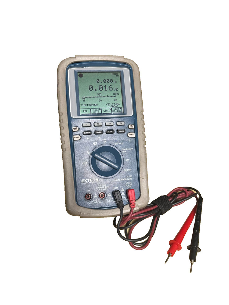 EXTECH HANDHELD MULTISCOPE / OSCILLOSCOPE / DIGITAL MULTIMETER